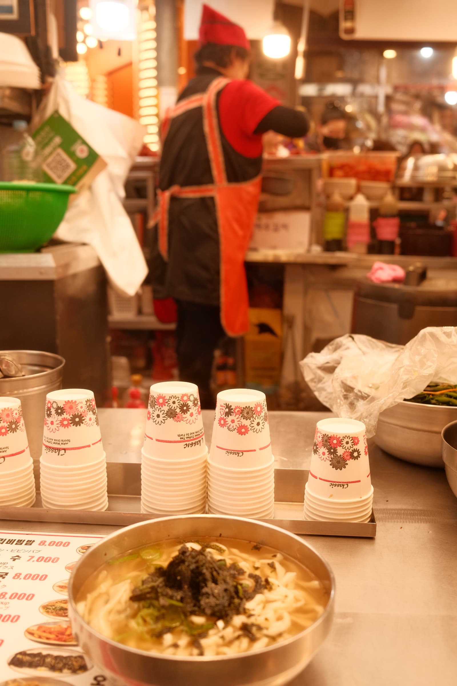 Photo from Gwangjang Market, Seoul