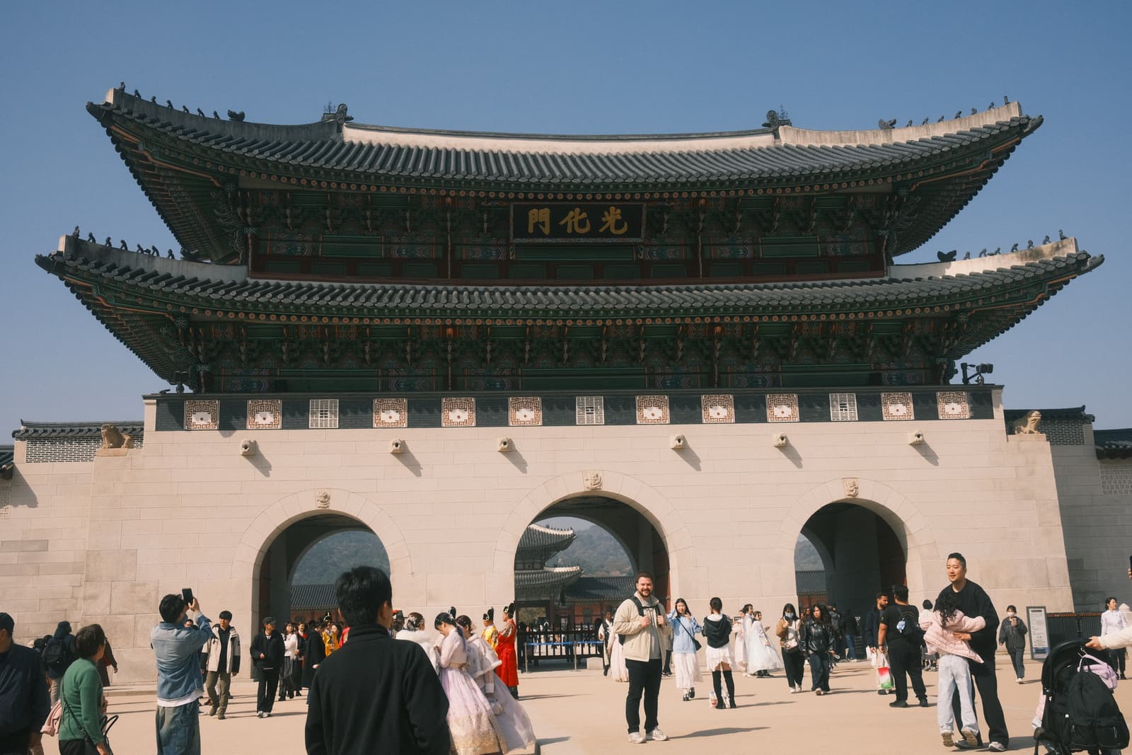 Photo from Gwanghwamun, Seoul